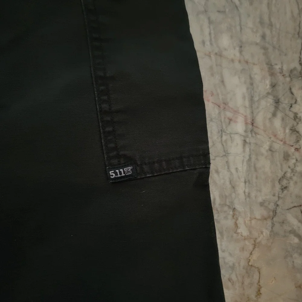 5.11‎ Tactical Cargo Pants Black Cotton Black Mens 38X30 511 Outdoor Hiking